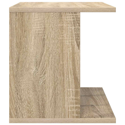 Lagring för vinylskivor Sonoma-ek 42 x 33 x 36 cm
