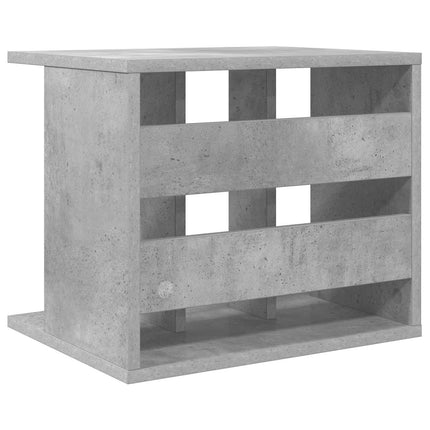 Lagring för vinylskivor Betonggrå 42 x 33 x 36 cm