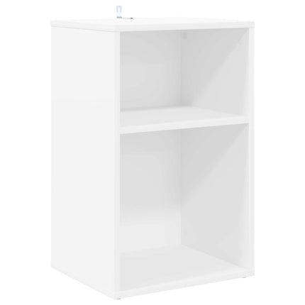 Skivskåp Vit 38 x 33 x 61 cm Konstruerat trä
