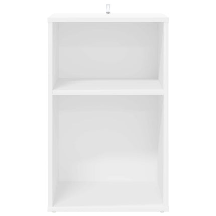 Skivskåp Vit 38 x 33 x 61 cm Konstruerat trä