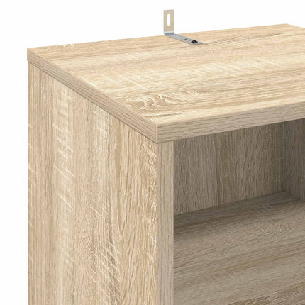 Skivskåp Sonoma-ek 38 x 33 x 61 cm Konstruerat trä
