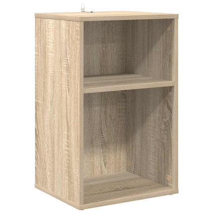 Skivskåp Sonoma-ek 38 x 33 x 61 cm Konstruerat trä
