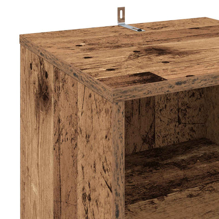 Skivskåp Gammalt trä 38 x 33 x 61 cm Konstruerat trä