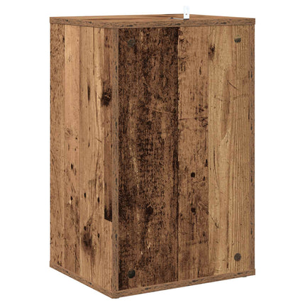 Skivskåp Gammalt trä 38 x 33 x 61 cm Konstruerat trä