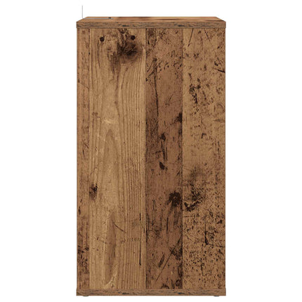 Skivskåp Gammalt trä 38 x 33 x 61 cm Konstruerat trä