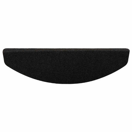 Självhäftande trappmattor 15 pcs Antracit 80 x 28 x 3,5 cm