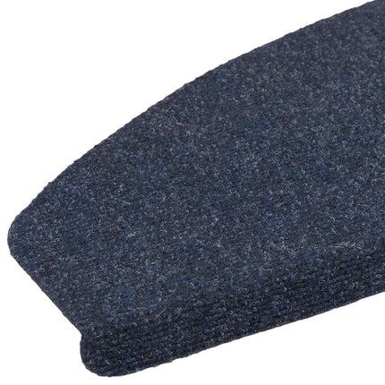 Självhäftande trappmattor 15 pcs Blå 80 x 28 x 3,5 cm