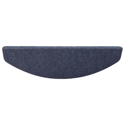 Självhäftande trappmattor 15 pcs Blå 80 x 28 x 3,5 cm