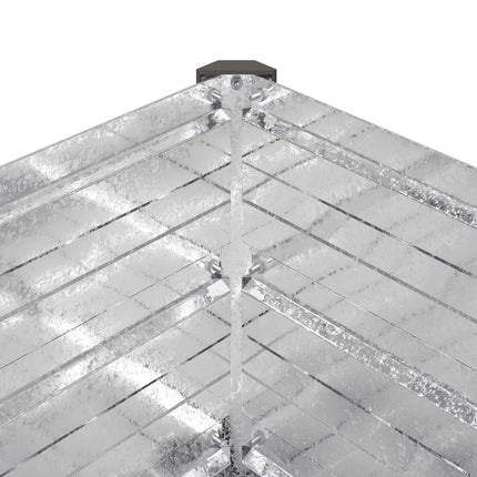 Höjd Trädgårdsbädd Silver 160 x 40 x 55 cm galvaniserad
