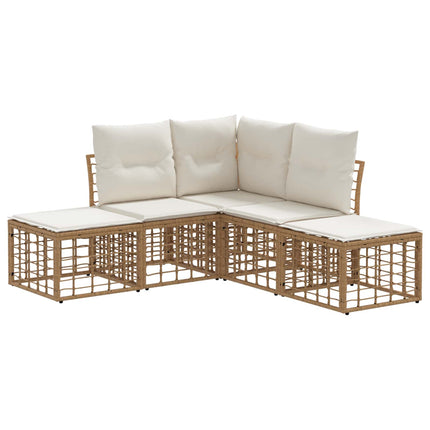 Utomhussoffset Naturlig Polyester