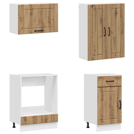 Köksenhet LUCCA 8 pcs Artisan-ek Konstruerat trä