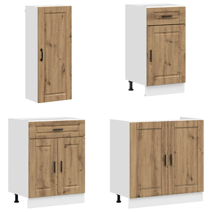 Köksenhet PORTO 8 pcs Artisan-ek Konstruerat trä