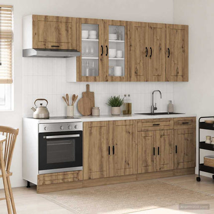 Köksenhet PORTO 8 pcs Artisan-ek Konstruerat trä
