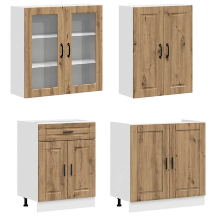 Köksenhet PORTO 8 pcs Artisan-ek Konstruerat trä