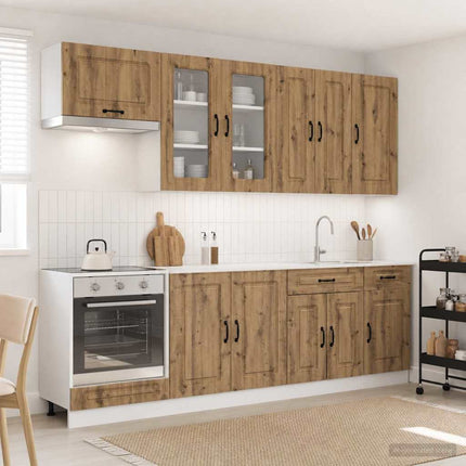 Köksenhet KALMAR 8 pcs Artisan-ek Konstruerat trä
