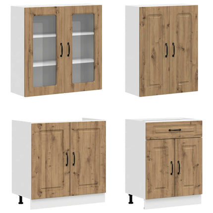 Köksenhet KALMAR 8 pcs Artisan-ek Konstruerat trä