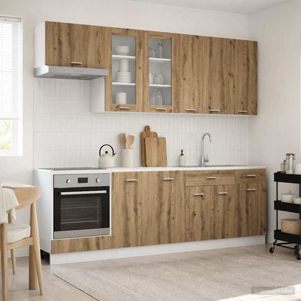 Köksenhet LYON 8 pcs Artisan-ek Konstruerat trä