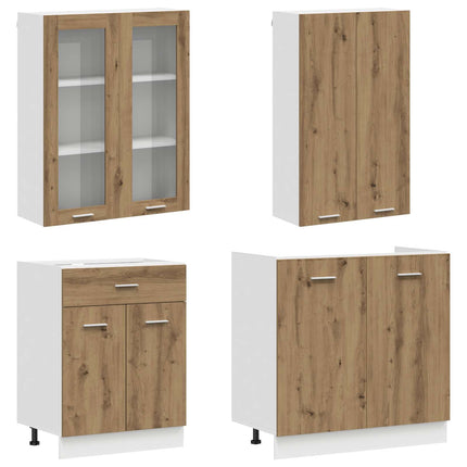 Köksenhet LYON 8 pcs Artisan-ek Konstruerat trä