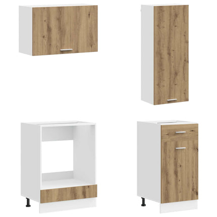 Köksenhet LYON 8 pcs Artisan-ek Konstruerat trä