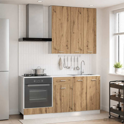 Köksenhet LYON 5 pcs Artisan-ek Konstruerat trä