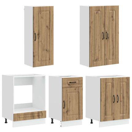 Köksenhet KALMAR 5 pcs Artisan-ek Konstruerat trä