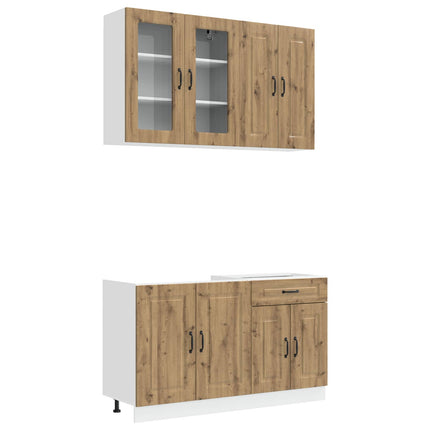 Köksenhet KALMAR 4 pcs Artisan-ek Konstruerat trä