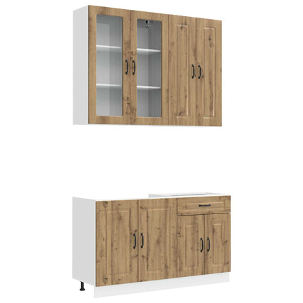 Köksenhet KALMAR 4 pcs Artisan-ek Konstruerat trä