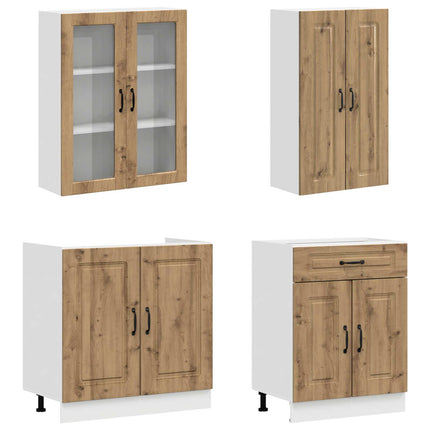 Köksenhet KALMAR 4 pcs Artisan-ek Konstruerat trä