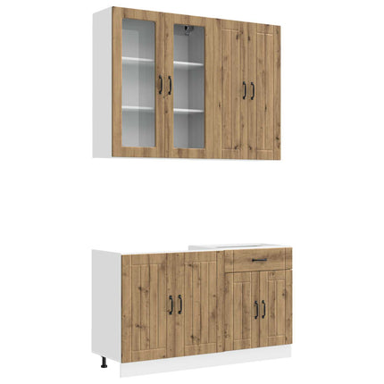 Köksenhet LUCCA 4 pcs Artisan-ek Konstruerat trä