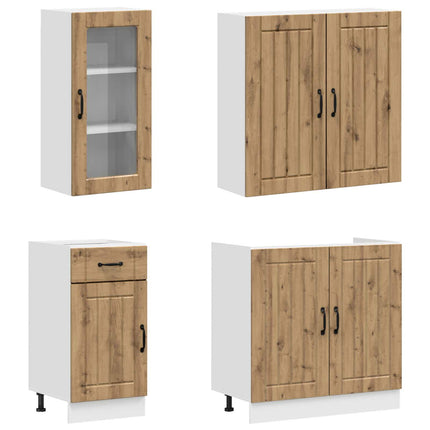 Köksenhet LUCCA 8 pcs Artisan-ek Konstruerat trä