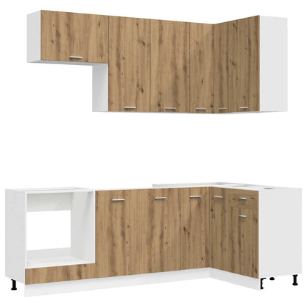 Köksenhet LYON 8 pcs Artisan-ek Konstruerat trä