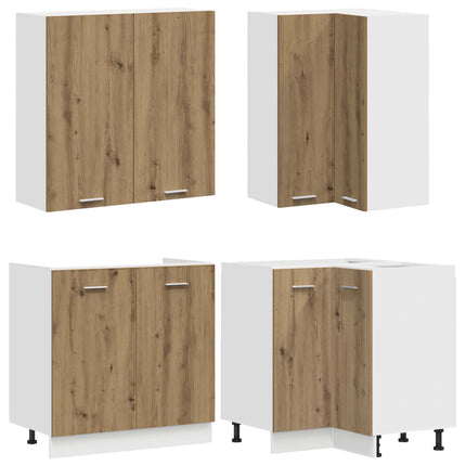 Köksenhet LYON 8 pcs Artisan-ek Konstruerat trä