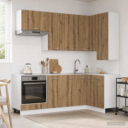 Köksenhet LYON 8 pcs Artisan-ek Konstruerat trä