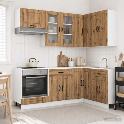 Köksenhet KALMAR 8 pcs Artisan-ek Konstruerat trä