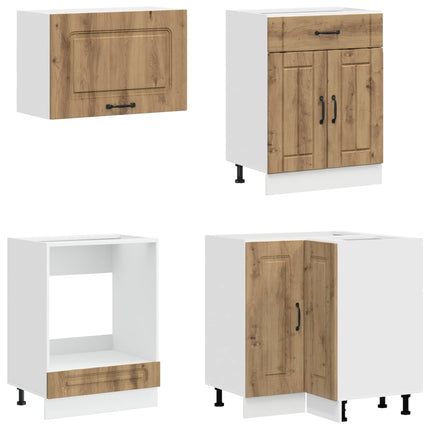 Köksenhet KALMAR 8 pcs Artisan-ek Konstruerat trä