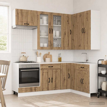 Köksenhet KALMAR 8 pcs Artisan-ek Konstruerat trä