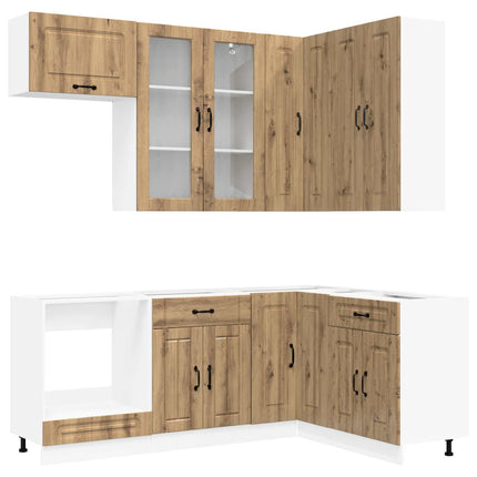 Köksenhet KALMAR 8 pcs Artisan-ek Konstruerat trä