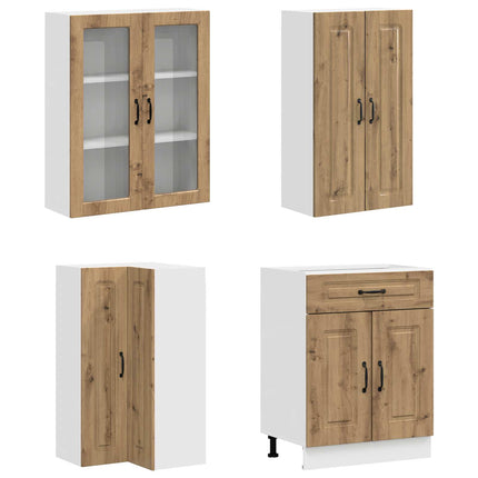 Köksenhet KALMAR 8 pcs Artisan-ek Konstruerat trä