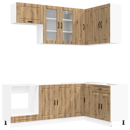 Köksenhet PORTO 8 pcs Artisan-ek Konstruerat trä