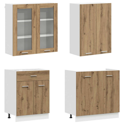 Köksenhet LYON 8 pcs Artisan-ek Konstruerat trä