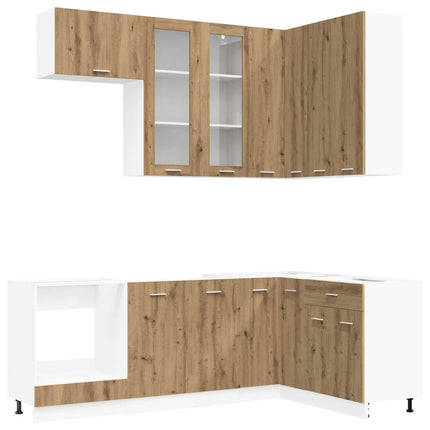 Köksenhet LYON 8 pcs Artisan-ek Konstruerat trä