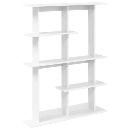 Vägg hylla Vit 102 x 20 x 130 cm Konstruerat trä