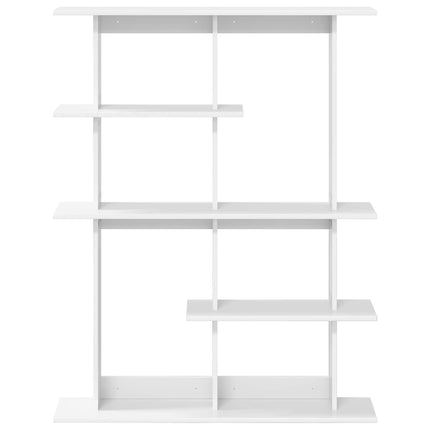 Vägg hylla Vit 102 x 20 x 130 cm Konstruerat trä