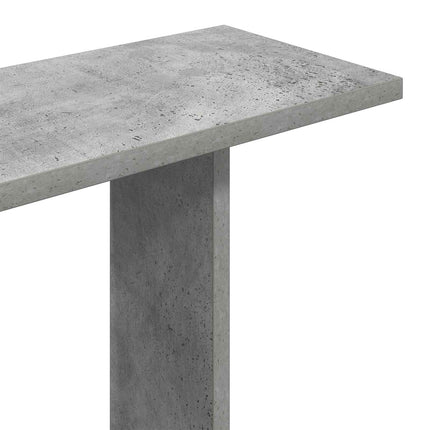 Vägghyllanhet Grå 100 x 20 x 126 cm Konstruerat trä
