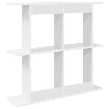 Vägg hylla Väggmonterat Vit 80 x 20 x 75 cm Konstruerat trä