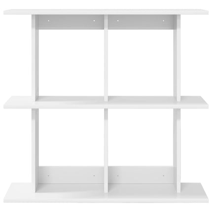 Vägg hylla Väggmonterat Vit 100 x 20 x 75 cm Konstruerat trä