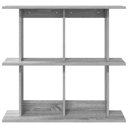 Vägg hylla Väggmonterat Grå 100 x 20 x 75 cm Konstruerat trä