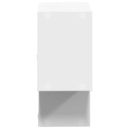 Vägg hylla Väggmonterat Vit 55 x 15 x 35 cm Konstruerat trä