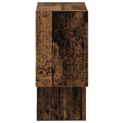 Vägg hylla Väggmonterat Gammalt trä 55 x 15 x 35 cm