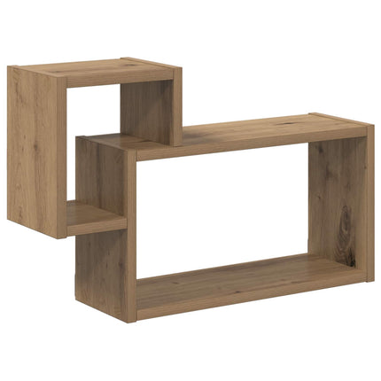 Vägg hylla Väggmonterat Brun 55 x 15 x 35 cm Konstruerat trä